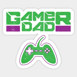 Gamer Dad Father's Day Gift Sticker